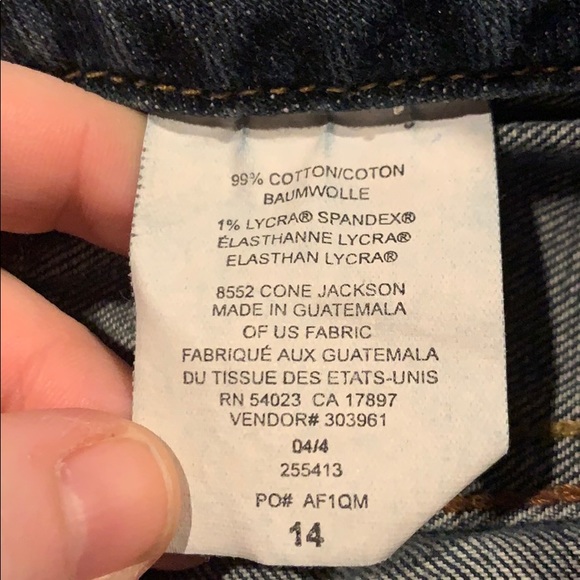 EUC Gap Low Rise Capri Jeans - Picture 5 of 5